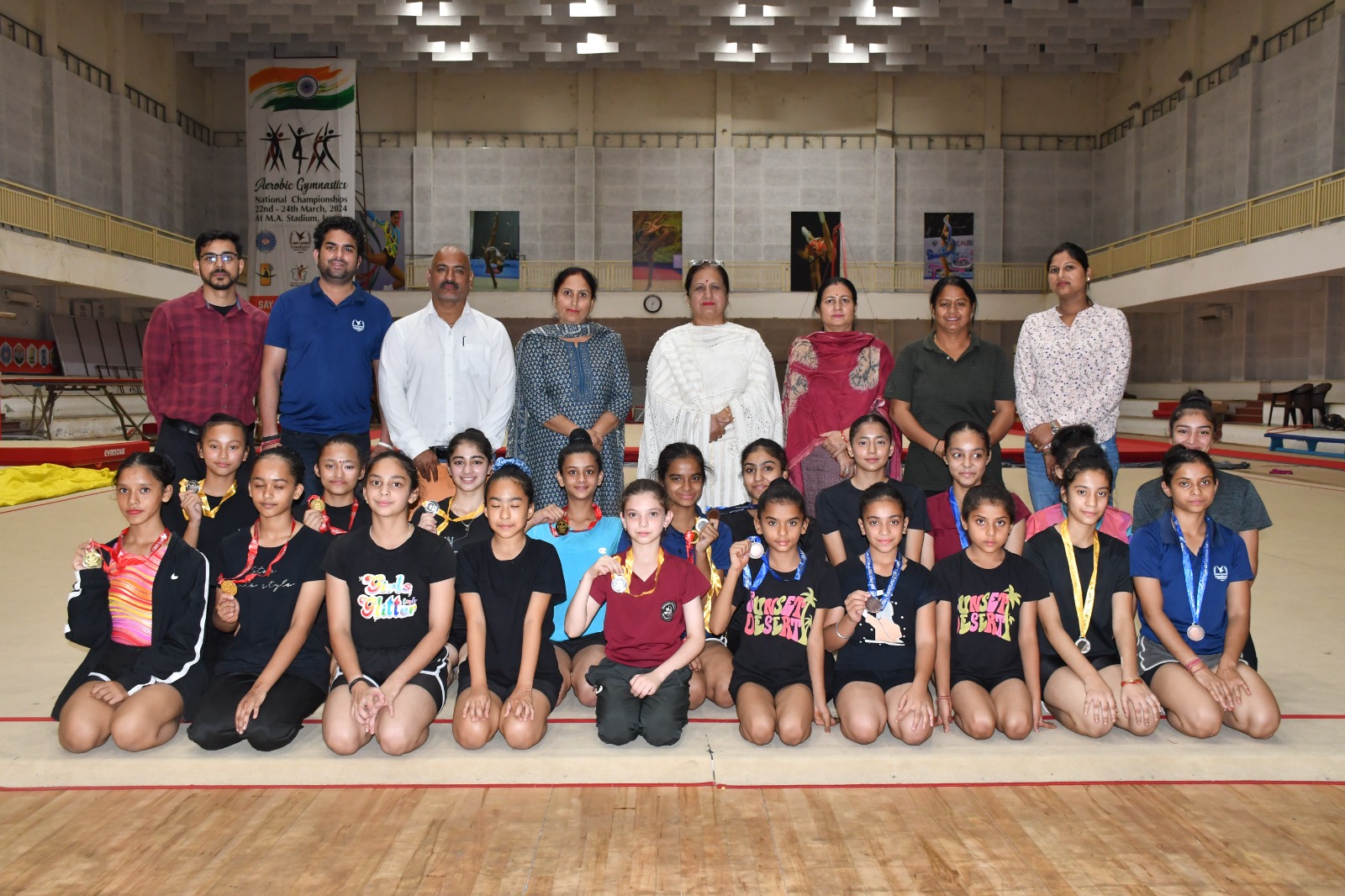 J&K DYSS girls Gymnastics meet held